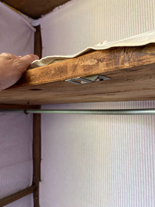 Armoire penderie bois massif