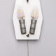Wall lamp of frosted glass, 1960 Germany