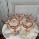 Series of 8 Rosaline champagne glasses