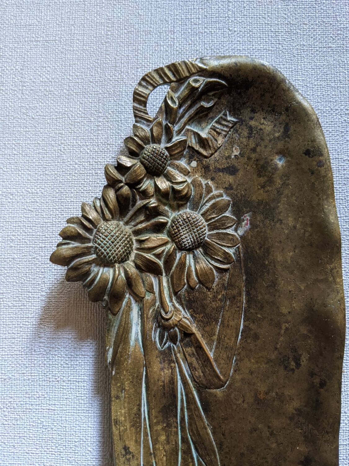 Bronze catchall handmade bohemian country decoration