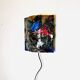Glass Fused Wall Lamp By Glass Studio Van Tetterode, The Netherlands 1950S
