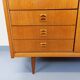 Vintage Scandinavian-style teak wardrobe from the 1960s