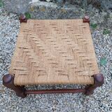 Brutalist footrest stool