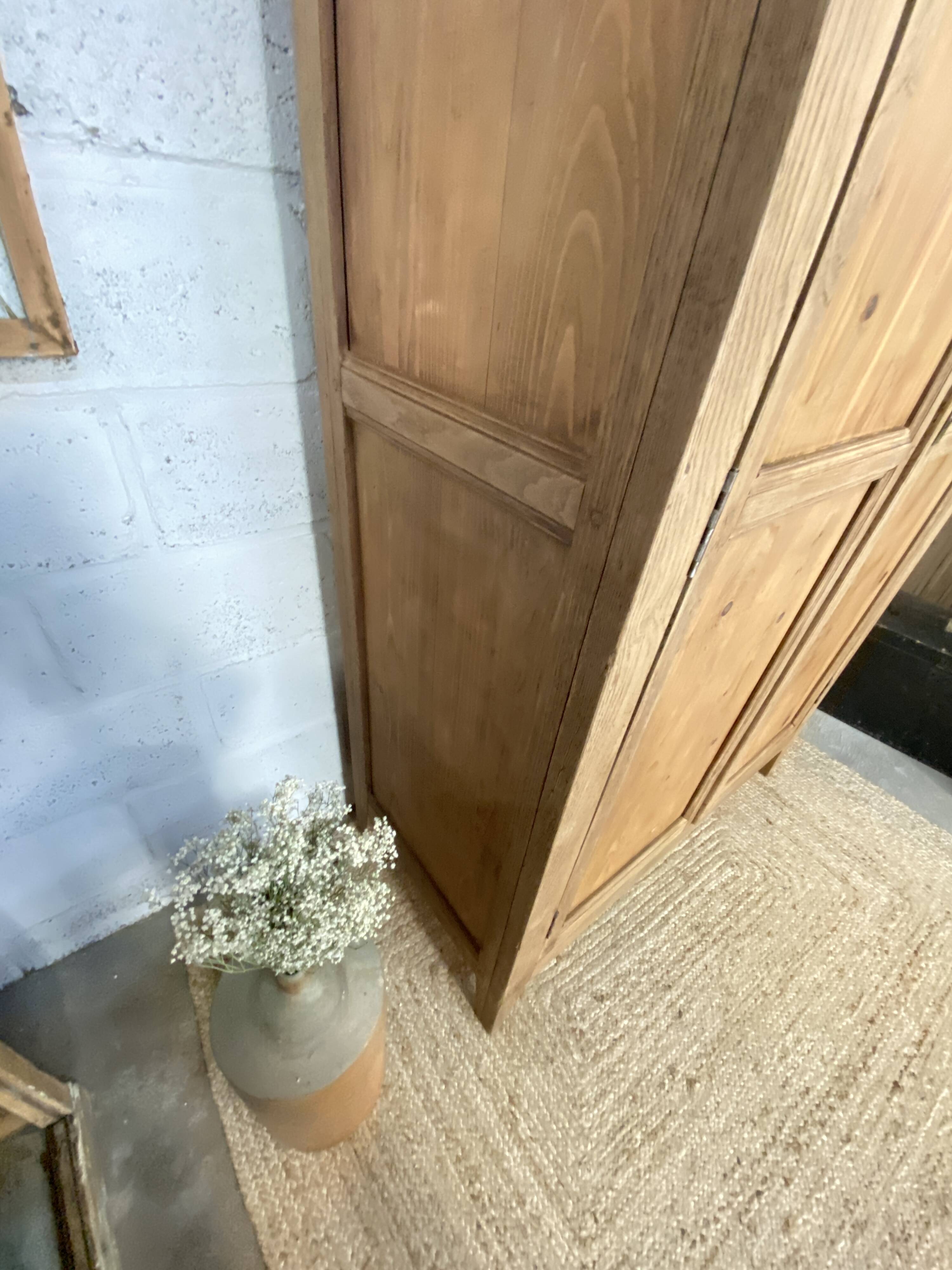 Parisian solid wood wardrobe