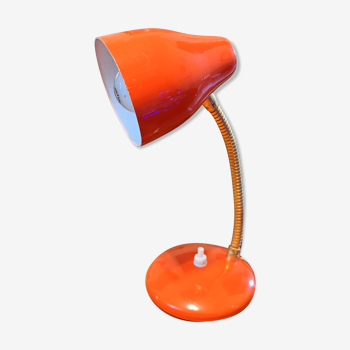 Orange desk lamp