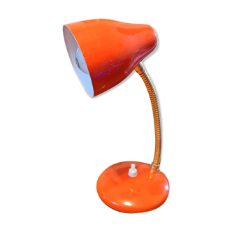 Orange desk lamp