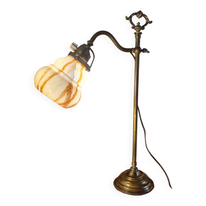 Lampe de bureau réglable - verre