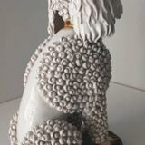 Sealed Dog Animal Glazed Ceramic Sculpture