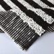2x9 Brown White Striped Runner Rug, 69x289Cm SK 242096
