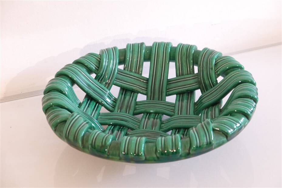 Braided ceramic cup 1960