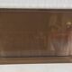 Serving tray in smoked plexiglass - 1970s