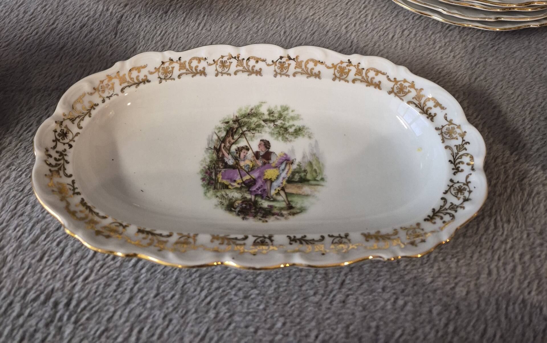 Service de vaisselle Fragonard porcelaine de Bavière Années 50/60