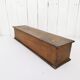 Varnished wooden box Hotel vintage storage