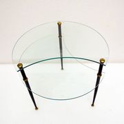 Edoardo Poli asymmetrical coffee table for Vitrex, 196