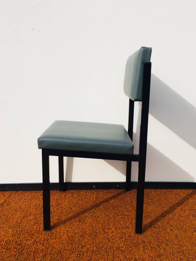 Pair of Pastoe style chairs. Vintage 60s.