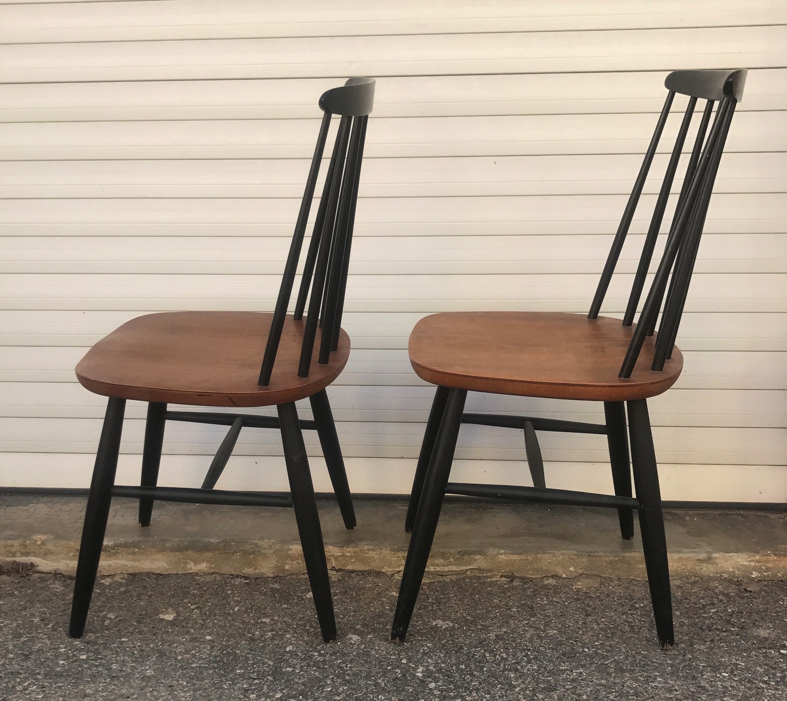Pair of Scandinavian chairs
