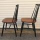 Pair of Scandinavian chairs