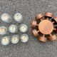 Vintage Danish Spice Wheel in Scandinavian Teak Digsmed Kitchen Danmark Furniture