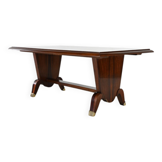 Art Deco Rosewood Dining Table. France, c. 1930