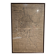 Old map of Orléans under glass frame