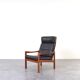 Mid-Century Teak Lounge Chairs by Illum Wikkelsø for Niels Eilersen, 1960s.