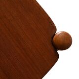Scandinavian vintage teak coffee table, 1950s-60s