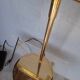 Vintage design brass reading desk lamp ep 1970