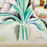 André Lhote watercolor on paper circa 1930