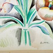 André Lhote watercolor on paper circa 1930