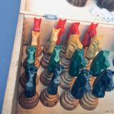 Coffret de jeux ancien