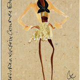Sketch by Christian Lacroix