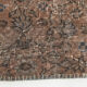 Gray & bronze patchwork tapis rug, 247x172cm