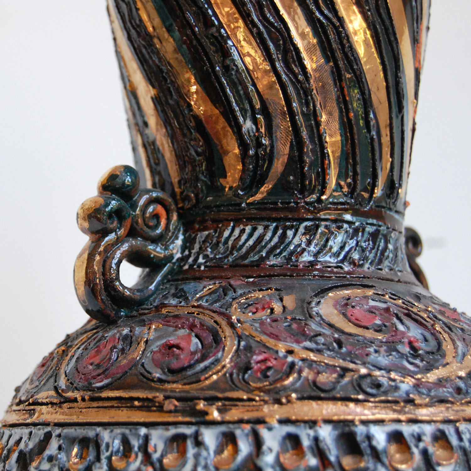 Ceramic vase - Maidy of Nimy - Belgium - 1950s