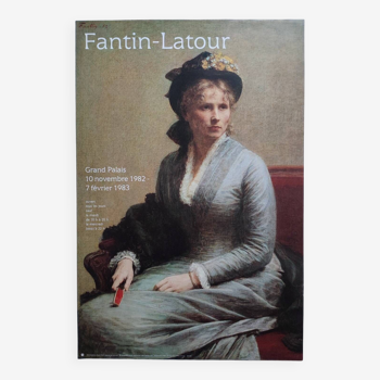 Fantin-Latour Exhibition poster 1982