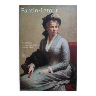 Fantin-Latour Affiche exposition 1982