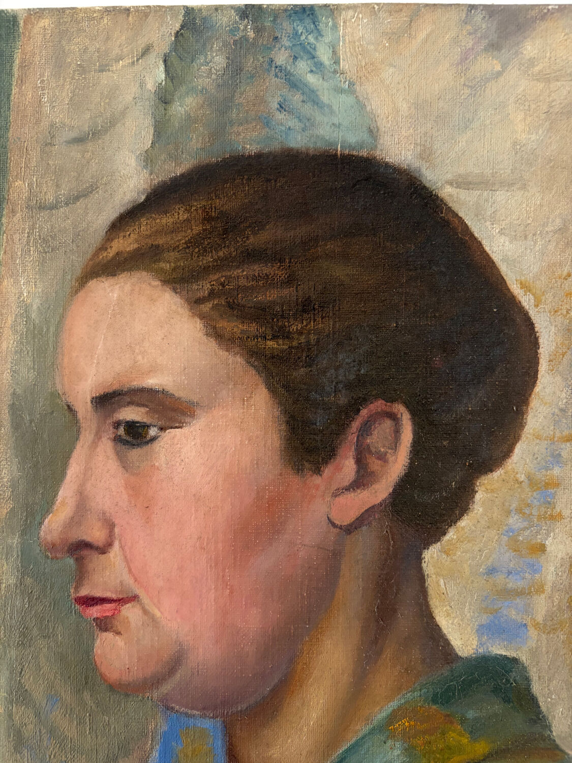 Portrait of a woman signed Henry Portal