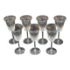 7 Baccarat Crystal Port or White Wine Glasses? / Saint Louis?