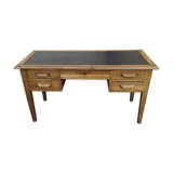 Industrial style oak desk