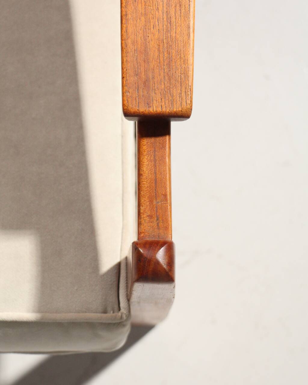 Vintage Scandinavian teak armchair