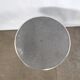 Table de bistrot vintage industrielle métal diabolo