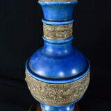 Pied de lampe bleu Zaccagnini