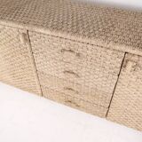 Enfilade in braided jute