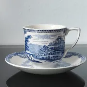 Lot de tasses et soucoupes vintage