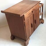 Small Art Deco entryway cabinet, 80 cm wide