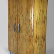 Bauhaus chromed tubular steel wardrobe, 1930s