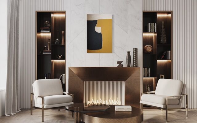Black ochre paint