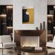 Black ochre paint