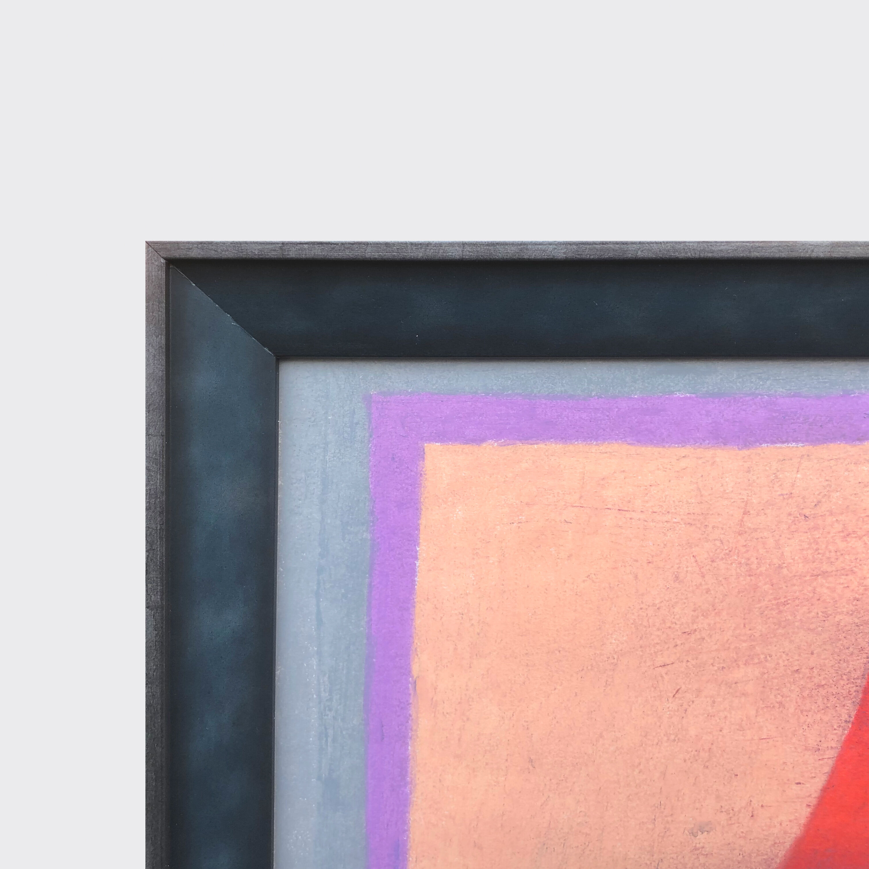 Oil pastel on paper by Bernard Myers