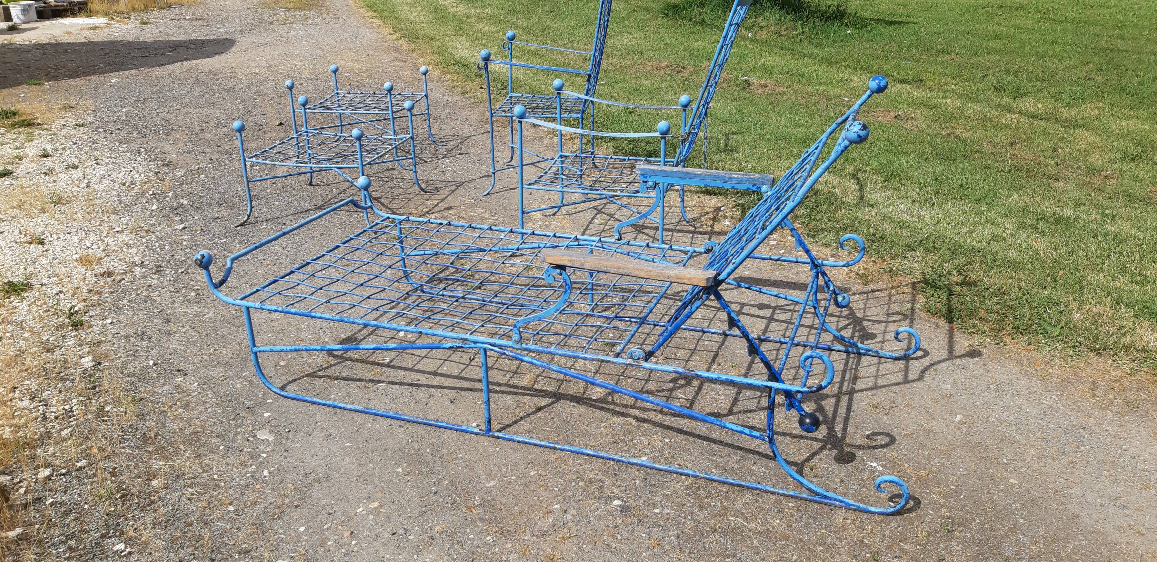 Forged Iron Garden Salon 1960