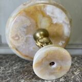 Coupe en onyx et bronze doré vers 1880